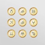 کاور هایلایت طلا فروشی - HC-16